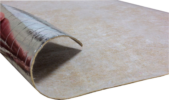2mm Acoustic Floor Underlayment SGS Anti Crush Silver Foam Underlay